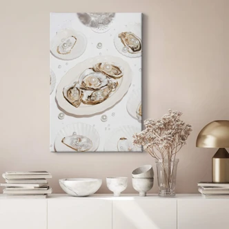 Canvastavla 1X Studio - Ostron med pärlor 