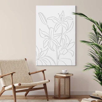 Canvas 1X Studio - Line Art Floral 