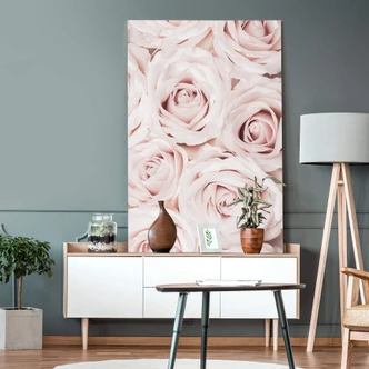 Canvastavla 1X Studio - Rosenbukett 