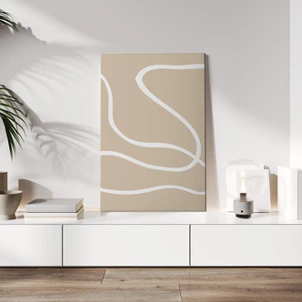 Canvas 1X Studio - Penseelstrepen 