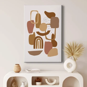 Tableau sur toile L'abstraction dans la diversité 