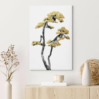 Leinwandbild Blühender Bonsai - Amini 