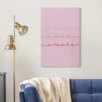 Leinwandbild Amore 