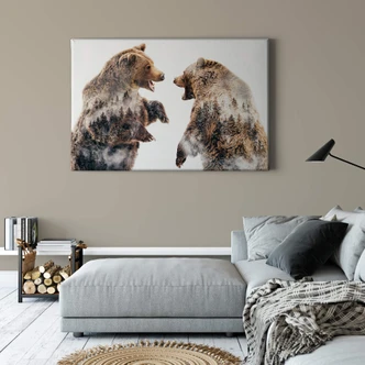 Leinwandbild Angyalosi - Wilder Konflikt 