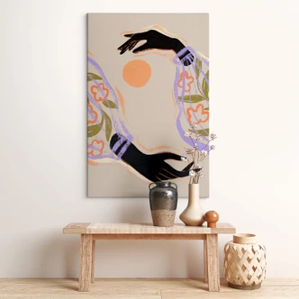 Canvas  Arty Guava - Hugging the Sun 