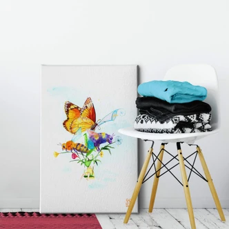 Lienzo Buttafly - Portador de polen 