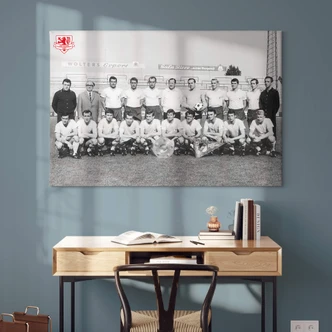 Leinwandbild Eintracht Braunschweig Meistermannschaft 1967 