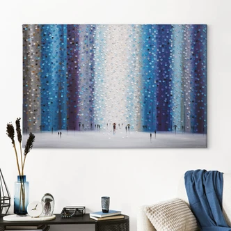 Canvas Print Dreamy rainy day - Ermilkina Canvas Print Dreamy rainy day - Ermilkina
