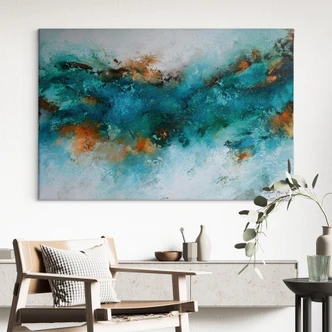 Stampa su tela Acqua ghiacciata - Fedrau Stampa su tela Acqua ghiacciata - Fedrau