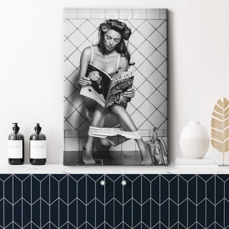 Obraz na płótnie gNo - Wielozadaniowy czarno-biały Obraz na płótnie gNo - Wielozadaniowy czarno-biały