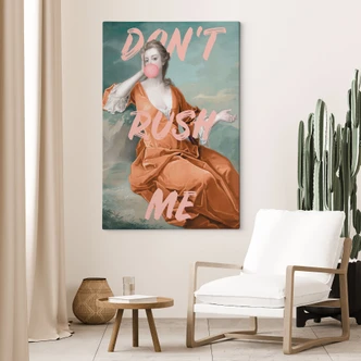 Leinwandbild Herzogin Sarah Churchill: Don't rush me - Grace Digital Art 