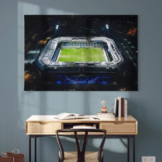 Leinwandbild FC Hansa Rostock Stadion Luftaufnahme 