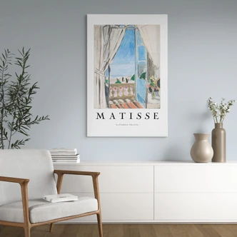 Canvas print La Fenêtre Ouverte - Matisse Canvas print La Fenêtre Ouverte - Matisse