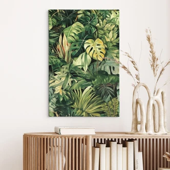 Canvasbillede af jungleplanter - Jaszke Canvasbillede af jungleplanter - Jaszke