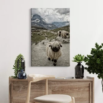 Leinwandbild Landolt - Ausflug in die Berge 