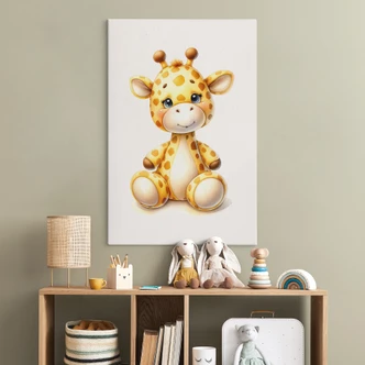 Leinwandbild Kleine Giraffe - Babyzimmer - Magnusson Leinwandbild Kleine Giraffe - Babyzimmer - Magnusson