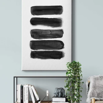 Obraz na płótnie Nouveauprints - Czarne paski 