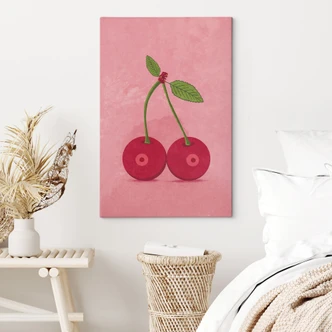 Leinwandbild Sinnliche Kirschen - Oltmanns 
