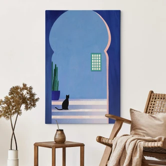 Stampa su tela Rivers - Black Cat Stampa su tela Rivers - Black Cat