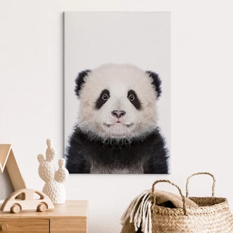 Leinwandbild Sisi & Seb - Baby Panda 
