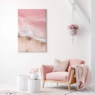 Obraz na płótnie Sisi & Seb - Różowe morze Obraz na płótnie Sisi & Seb - Różowe morze