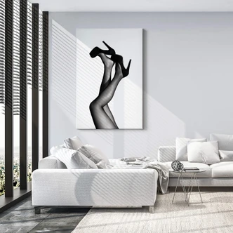 Canvas-bild 1X Studio - Pumps i sammet 