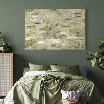 Tableau sur toile Talen - L'étang des nénuphars 