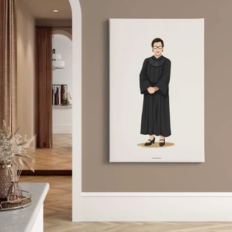 Leinwandbild Tohmé - Ruth Bader Ginsburg 