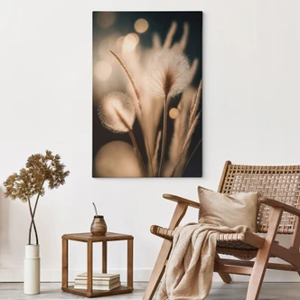 Obraz na płótnie Trawy boho w złotym świetle - Treechild 