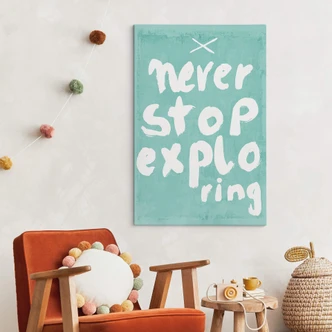 Leinwandbild Treechild - Never stop exploring 
