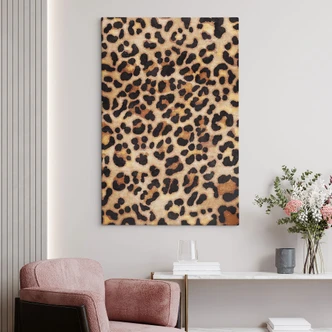 Canvasbillede Vild leopard - Dyreprint - Tunaboylu 