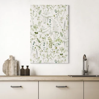 Cuadro lienzo hierbas y flores silvestres - UN Designs 