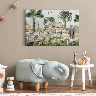 Obraz na płótnie Kikki Belle - Raj w dżungli 