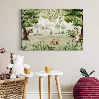 Leinwandbild Kikki Belle - Waldwunder 