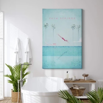 Obraz na płótnie Rivers - Palm Springs Obraz na płótnie Rivers - Palm Springs