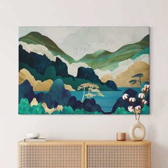 Leinwandbild SpaceFrog Designs - In den Bergen Leinwandbild SpaceFrog Designs - In den Bergen