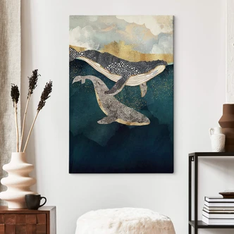 Leinwandbild SpaceFrog Designs - Verbundenheit Leinwandbild SpaceFrog Designs - Verbundenheit