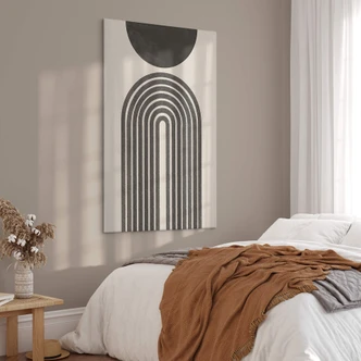 Leinwandbild The Miuus Studio - Striped Bow 