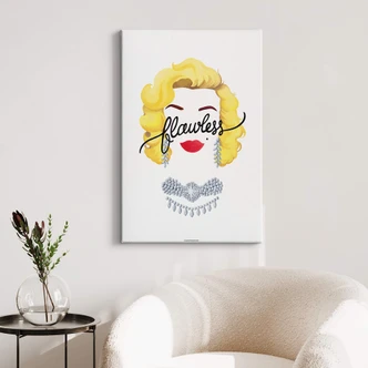 Canvastavla Tohmé - Flawless Marilyn 