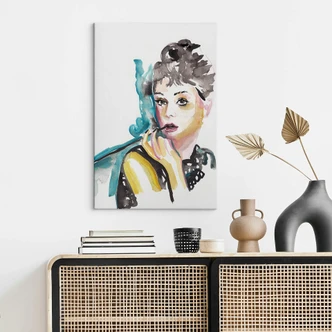 Leinwandbild Verbaan - Audrey is the Prize 