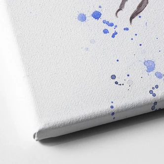 Lienzo Müller - Herrerillo común 