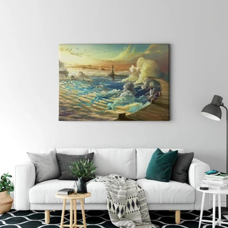 Lienzo aerroscape - En la orilla del cielo 