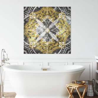 Leinwandbild Bohemian Flair - Quadratisch 