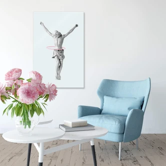 Canvas Loose - Hoepelende Jezus 