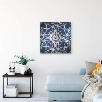 Leinwandbild Orient Basar - Quadratisch 