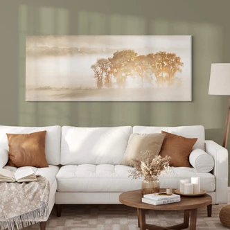 Leinwandbild Fan - Sandsturm in den Rocky Mountains 