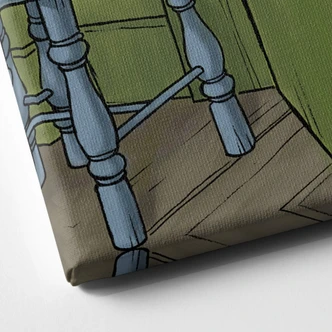 Leinwandbild Pettersson und Findus - Findus der Musiker 