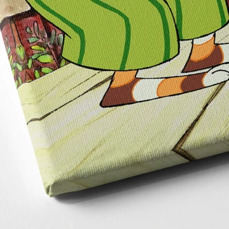 Leinwandbild Pettersson und Findus - Geburtstagstorte 