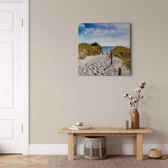 Stampa su tela - Way to the Beach 