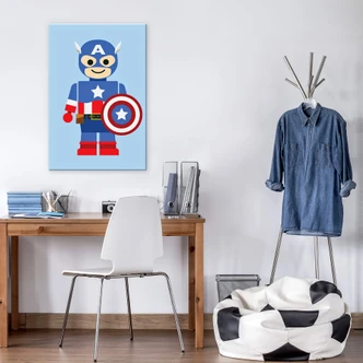 Canvas Gomes - Captain America 